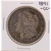 Image 1 : 1891-CC $1 Morgan Silver Dollar Coin