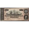 Image 1 : 1864 $20 Confederate States of America Note