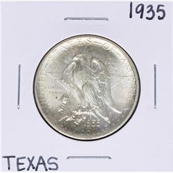 1935 Texas Independence Centennial Commemorative Half Dollar Coin
