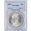 Image 1 : 1882-S $1 Morgan Silver Dollar Coin PCGS MS65