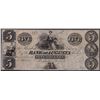 Image 1 : 1800's $5 Bank of Augusta Obsolete Note