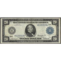 1914 $20 Federal Reserve Note St. Louis