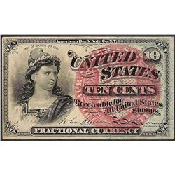 March 3, 1863 Fourth Issue 10 Cents Fractional Currency Note