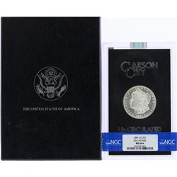 1881-CC $1 Morgan Silver Dollar Coin GSA Hoard NGC MS64+ w/Box