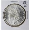 Image 1 : 1881-CC $1 Morgan Silver Dollar Coin