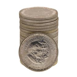 Roll of (20) 1954-S Booker T. Washington Commemorative Half Dollar Coins