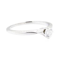 18KT White Gold 0.32 ctw Diamond Ring