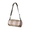 Image 1 : Burberry Pink Nova Check Barrel Shoulder Bag
