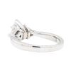 Image 3 : 14KT White Gold 1.20 ctw Diamond Ring