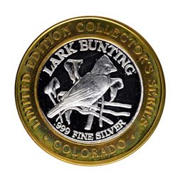 .999 Silver State of Colorado Collectors Series Limited Edition Gaming Token