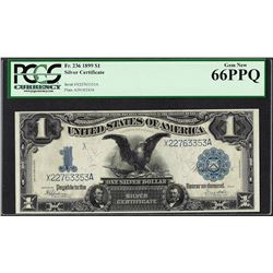 1899 $1 Black Eagle Silver Certificate Note Fr.236 PCGS Gem New 66PPQ