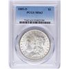 Image 2 : 1885-O $1 Morgan Silver Dollar Coin PCGS MS63 Amazing Rainbow Toning
