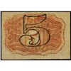 Image 2 : March 3, 1863 Second Issue 5 Cents Fractional Currency Note
