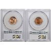 Image 2 : Lot of 1955 & 1955-D Lincoln Wheat Cent Coins PCGS MS65RD