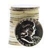 Image 1 : Roll of (20) 1958 Proof Franklin Half Dollar Coins