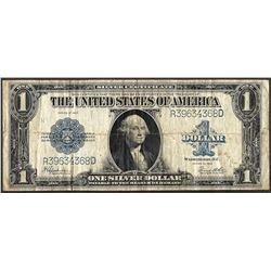 1923 $1 Silver Certificate Note