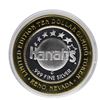 Image 1 : .999 Silver Harrahs Casino Reno Nevada $10 Casino Limited Edition Gaming Token