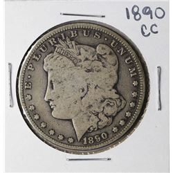 1890-CC $1 Morgan Silver Dollar Coin