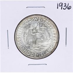 1936 Rhode Island Commemorative Half Dollar Coin