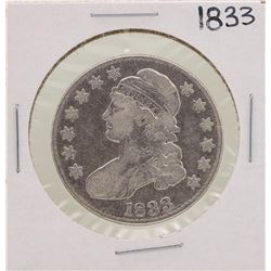 1833 Capped Bust Half Dollar Coin