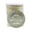 Image 2 : Roll of (20) Brilliant Uncirculated 1963 Franklin Half Dollar Coins