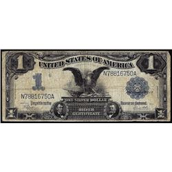 1899 $1 Black Eagle Silver Certificate Note
