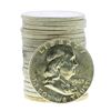 Image 1 : Roll of (20) Brilliant Uncirculated 1963-D Franklin Half Dollar Coins