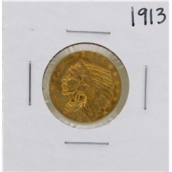1913 $5 Indian Head Half Eagle Gold Coin