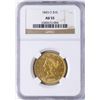 Image 1 : 1843-O $10 Liberty Head Eagle Gold Coin NGC AU55