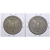 Image 2 : Lot of (2) 1884-S $1 Morgan Silver Dollar Coins