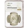 Image 1 : 1880-S $1 Morgan Silver Dollar Coin NGC MS64