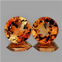 Natural  AAA Champagne Imperial Topaz 9 MM - FL