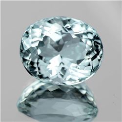 NATURAL Rare  BLUE GREEN TOPAZ 23x20 MM - FL