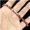 Image 3 : Natural Top Rich Orange Fire Opal Bracelet
