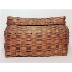 New England Algonquin C. 1900 Basket