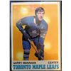 Image 1 : 1970-71 Topps Garry Monohan #112 Maple Leafs Center