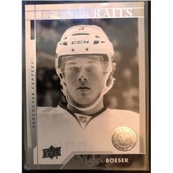 2017-18 Upper Deck Portraits Rookie Brock Boeser #P-59