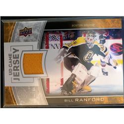 2013-14 Upper Deck Bill Ranford Game Used Jersey #GJ-BR