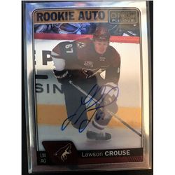 2016-17 O-Pee-Chee Lawson Crouse Rookie Autograph #R-LC