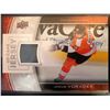 Image 1 : 2013-14 Upper Deck Jakub Voracek Game Jersey #GJ-JV