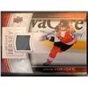 Image 1 : 2013-14 Upper Deck Jakub Voracek Game Jersey #GJ-JV