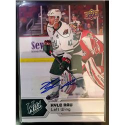 2017-18 Upper Deck AHL Kyle Rau Autograph #89