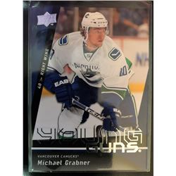 2009-10 Upper Deck Young Guns Michael Grabner #494