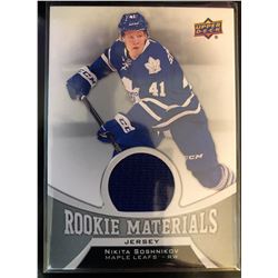 2016-17 Upper Deck Nikita Soshnikov Rookie Materials