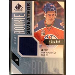 2016-17 SP Game Used Puljujarvi Rookie Sweaters #RS-JP