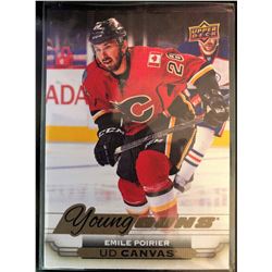 2015-16 Upper Deck Canvas Young Guns Emile Poirier #CC92