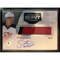 2016-17 Ultimate Collection Steven Santini Autograph Patch