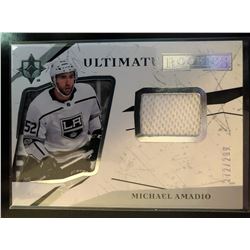 2017-18 Ultimate Collection Michael Amadio Rookie Jersey