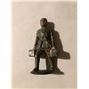 Image 1 : Rare Vintage Lead Army Toy Soldier Carrying Ammo Boxes original paint missing hat