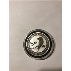 2004 RARE Australian Kookaburra 1oz 999 Fine Silver